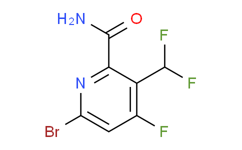 AM91881 | 1806070-68-7 | 6-Bromo-3-(difluoromethyl)-4-fluoropyridine-2-carboxamide