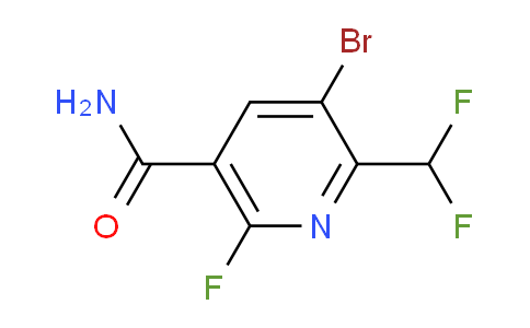 AM91884 | 1805403-50-2 | 3-Bromo-2-(difluoromethyl)-6-fluoropyridine-5-carboxamide