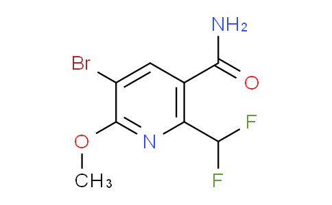 AM91887 | 1805928-38-4 | 3-Bromo-6-(difluoromethyl)-2-methoxypyridine-5-carboxamide