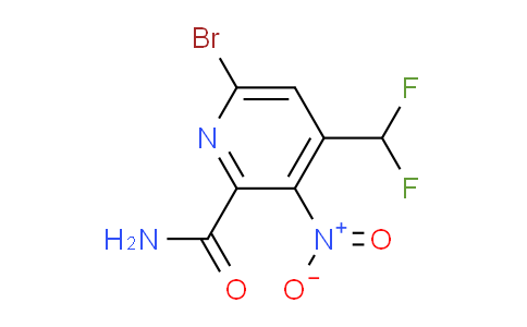 AM91891 | 1804494-51-6 | 6-Bromo-4-(difluoromethyl)-3-nitropyridine-2-carboxamide