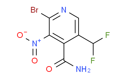 AM91892 | 1806922-41-7 | 2-Bromo-5-(difluoromethyl)-3-nitropyridine-4-carboxamide