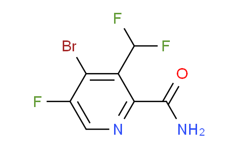 AM91894 | 1804855-20-6 | 4-Bromo-3-(difluoromethyl)-5-fluoropyridine-2-carboxamide