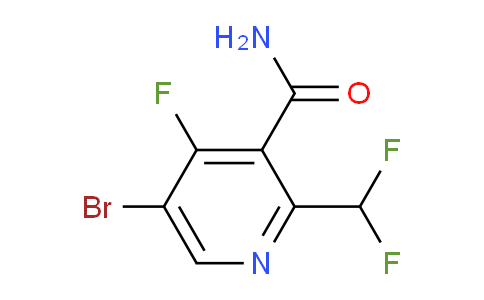 AM91896 | 1806999-88-1 | 5-Bromo-2-(difluoromethyl)-4-fluoropyridine-3-carboxamide
