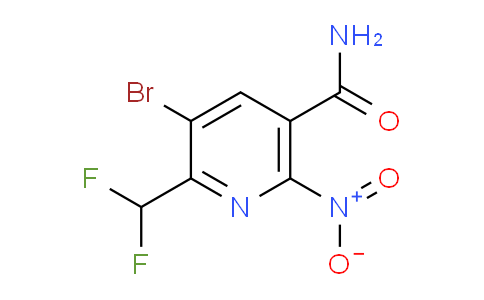 AM91901 | 1804486-45-0 | 3-Bromo-2-(difluoromethyl)-6-nitropyridine-5-carboxamide