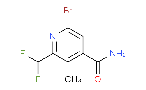 AM91936 | 1806920-38-6 | 6-Bromo-2-(difluoromethyl)-3-methylpyridine-4-carboxamide