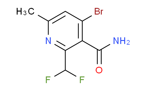 AM91939 | 1804430-02-1 | 4-Bromo-2-(difluoromethyl)-6-methylpyridine-3-carboxamide
