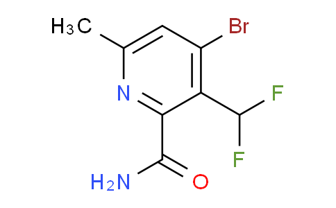 AM91940 | 1805170-45-9 | 4-Bromo-3-(difluoromethyl)-6-methylpyridine-2-carboxamide