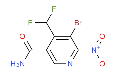 AM91948 | 1805252-64-5 | 3-Bromo-4-(difluoromethyl)-2-nitropyridine-5-carboxamide
