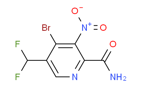 AM91951 | 1805382-09-5 | 4-Bromo-5-(difluoromethyl)-3-nitropyridine-2-carboxamide