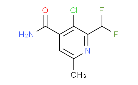 AM91957 | 1805412-67-2 | 3-Chloro-2-(difluoromethyl)-6-methylpyridine-4-carboxamide