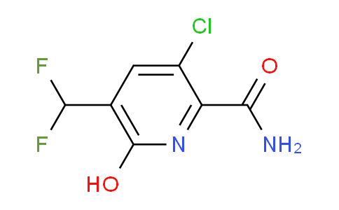 AM91961 | 1806891-32-6 | 3-Chloro-5-(difluoromethyl)-6-hydroxypyridine-2-carboxamide