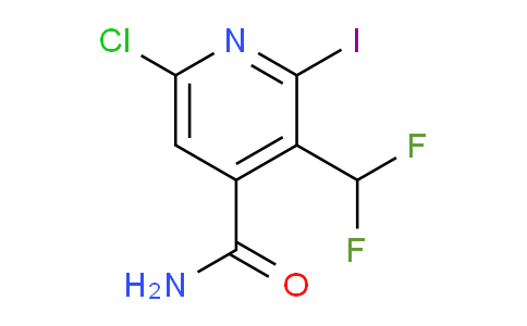 AM91968 | 1806897-34-6 | 6-Chloro-3-(difluoromethyl)-2-iodopyridine-4-carboxamide