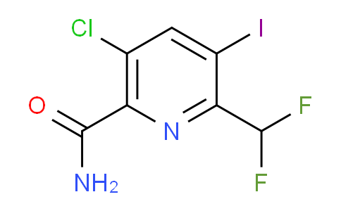 AM91972 | 1805268-22-7 | 5-Chloro-2-(difluoromethyl)-3-iodopyridine-6-carboxamide