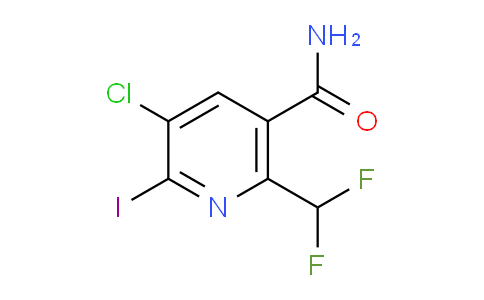 AM91974 | 1804496-52-3 | 3-Chloro-6-(difluoromethyl)-2-iodopyridine-5-carboxamide