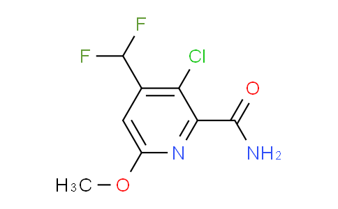 AM91985 | 1806029-33-3 | 3-Chloro-4-(difluoromethyl)-6-methoxypyridine-2-carboxamide