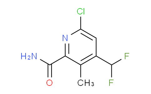 AM91989 | 1805381-83-2 | 6-Chloro-4-(difluoromethyl)-3-methylpyridine-2-carboxamide