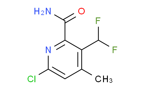 6-Chloro-3-(difluoromethyl)-4-methylpyridine-2-carboxamide