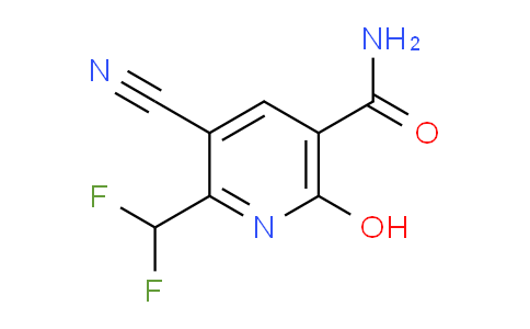 3-Cyano-2-(difluoromethyl)-6-hydroxypyridine-5-carboxamide