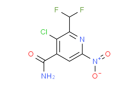 AM92008 | 1805376-70-8 | 3-Chloro-2-(difluoromethyl)-6-nitropyridine-4-carboxamide
