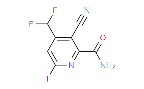 AM92014 | 1805086-93-4 | 3-Cyano-4-(difluoromethyl)-6-iodopyridine-2-carboxamide