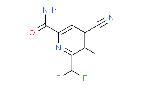 AM92018 | 1804727-87-4 | 4-Cyano-2-(difluoromethyl)-3-iodopyridine-6-carboxamide