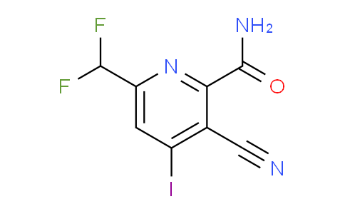 AM92021 | 1806910-36-0 | 3-Cyano-6-(difluoromethyl)-4-iodopyridine-2-carboxamide