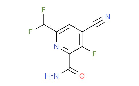 AM92025 | 1806987-17-6 | 4-Cyano-6-(difluoromethyl)-3-fluoropyridine-2-carboxamide