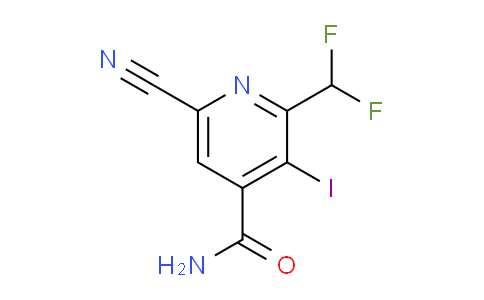 AM92033 | 1805086-78-5 | 6-Cyano-2-(difluoromethyl)-3-iodopyridine-4-carboxamide