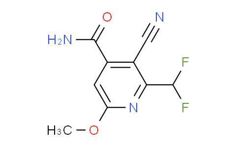AM92040 | 1807154-49-9 | 3-Cyano-2-(difluoromethyl)-6-methoxypyridine-4-carboxamide