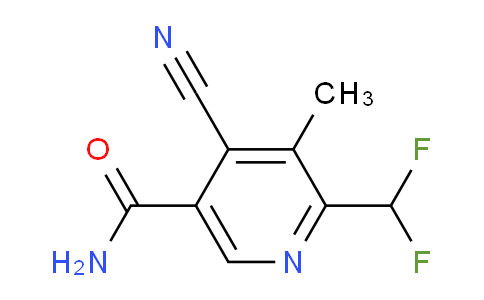 AM92057 | 1804698-25-6 | 4-Cyano-2-(difluoromethyl)-3-methylpyridine-5-carboxamide