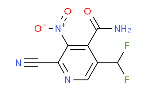 AM92060 | 1805490-46-3 | 2-Cyano-5-(difluoromethyl)-3-nitropyridine-4-carboxamide
