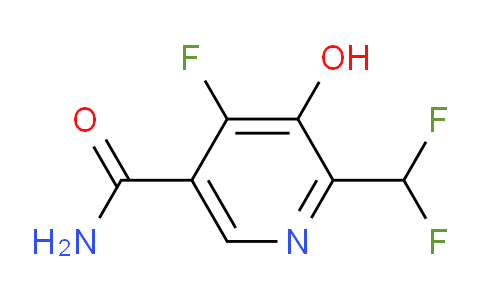 AM92068 | 1807137-29-6 | 2-(Difluoromethyl)-4-fluoro-3-hydroxypyridine-5-carboxamide