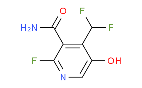 4-(Difluoromethyl)-2-fluoro-5-hydroxypyridine-3-carboxamide