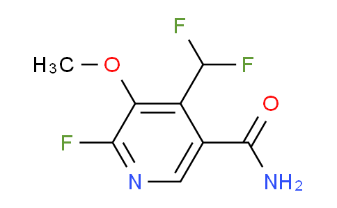 AM92080 | 1804471-32-6 | 4-(Difluoromethyl)-2-fluoro-3-methoxypyridine-5-carboxamide