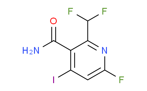 AM92083 | 1805462-09-2 | 2-(Difluoromethyl)-6-fluoro-4-iodopyridine-3-carboxamide