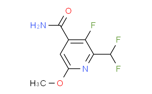 AM92088 | 1804940-02-0 | 2-(Difluoromethyl)-3-fluoro-6-methoxypyridine-4-carboxamide