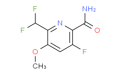 AM92092 | 1805193-40-1 | 2-(Difluoromethyl)-5-fluoro-3-methoxypyridine-6-carboxamide