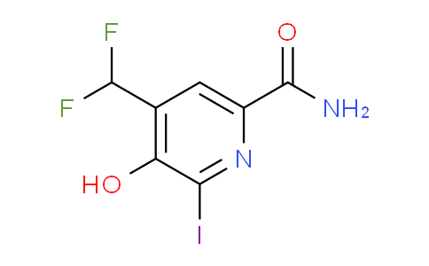 AM92103 | 1805538-40-2 | 4-(Difluoromethyl)-3-hydroxy-2-iodopyridine-6-carboxamide