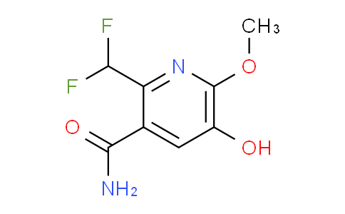 AM92107 | 1805067-83-7 | 2-(Difluoromethyl)-5-hydroxy-6-methoxypyridine-3-carboxamide