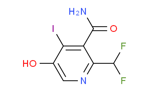 AM92115 | 1805259-22-6 | 2-(Difluoromethyl)-5-hydroxy-4-iodopyridine-3-carboxamide