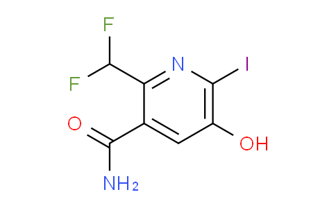 AM92118 | 1804860-42-1 | 2-(Difluoromethyl)-5-hydroxy-6-iodopyridine-3-carboxamide