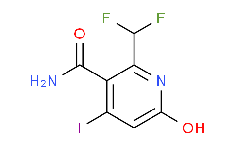 AM92120 | 1805598-39-3 | 2-(Difluoromethyl)-6-hydroxy-4-iodopyridine-3-carboxamide