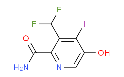 AM92122 | 1804860-57-8 | 3-(Difluoromethyl)-5-hydroxy-4-iodopyridine-2-carboxamide