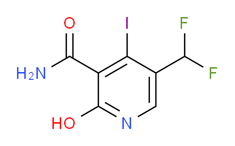 AM92123 | 1807109-23-4 | 5-(Difluoromethyl)-2-hydroxy-4-iodopyridine-3-carboxamide