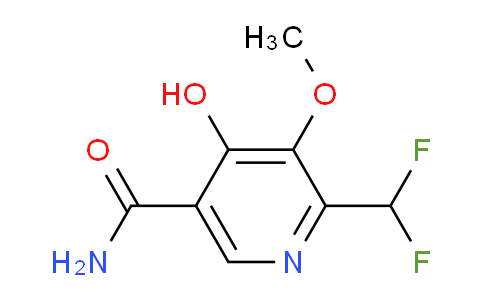 AM92124 | 1804860-88-5 | 2-(Difluoromethyl)-4-hydroxy-3-methoxypyridine-5-carboxamide