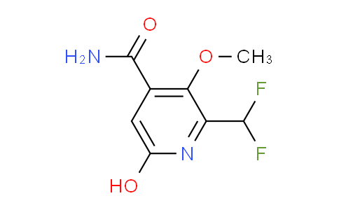 AM92127 | 1806938-74-8 | 2-(Difluoromethyl)-6-hydroxy-3-methoxypyridine-4-carboxamide