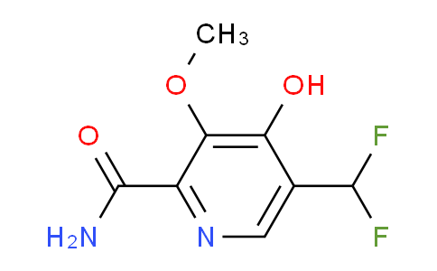 5-(Difluoromethyl)-4-hydroxy-3-methoxypyridine-2-carboxamide