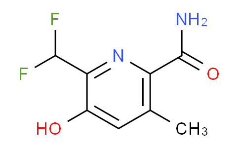 AM92132 | 1805259-11-3 | 2-(Difluoromethyl)-3-hydroxy-5-methylpyridine-6-carboxamide
