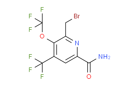 AM92145 | 1804879-99-9 | 2-(Bromomethyl)-3-(trifluoromethoxy)-4-(trifluoromethyl)pyridine-6-carboxamide