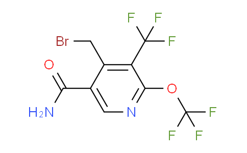 AM92149 | 1805310-00-2 | 4-(Bromomethyl)-2-(trifluoromethoxy)-3-(trifluoromethyl)pyridine-5-carboxamide